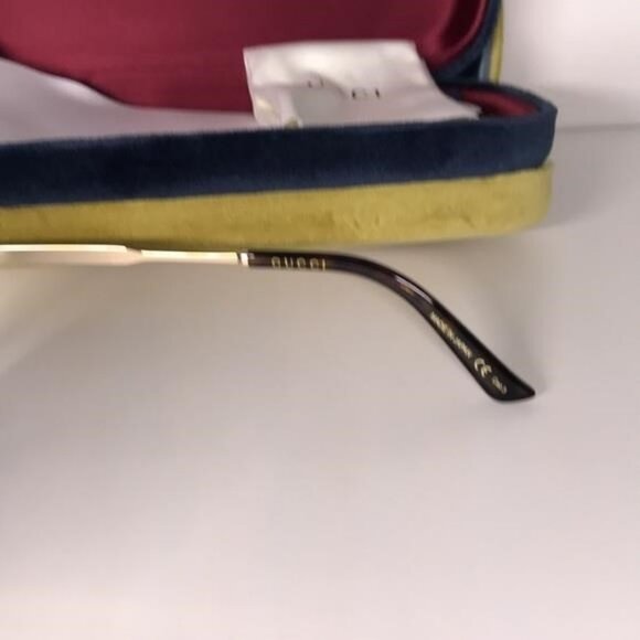 New Authentic Black Men Gold Frame Shades | Grey Lens | Unisex - Picture 11 of 12